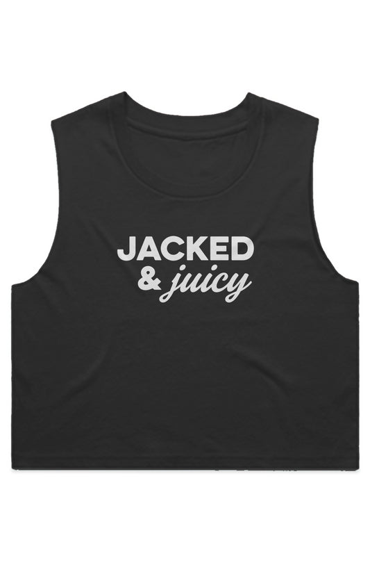 Woman's Jacked & Juicy Crop